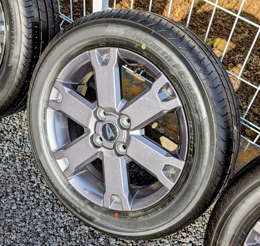 タフトダーククロムベンチャー新車外しタイヤセット