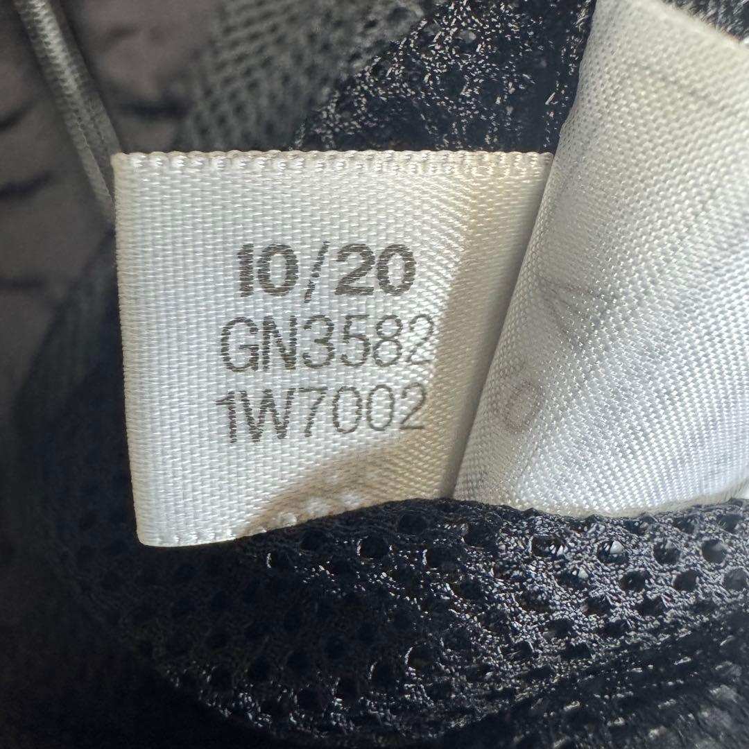 adidas　アディダス　トレフォイル刺繍　黒　ナイロンジャケット　L 目黒蓮