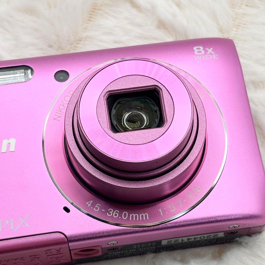 極美品✨ 実写美⭕️ Nikon COOLPIX S3700 ピンク Wi-Fi