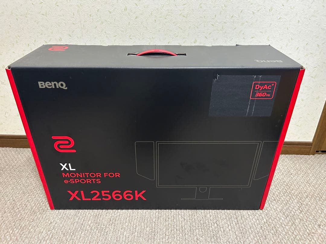BenQ ZOWIE 360hz ゲーミングモニター XL2566K