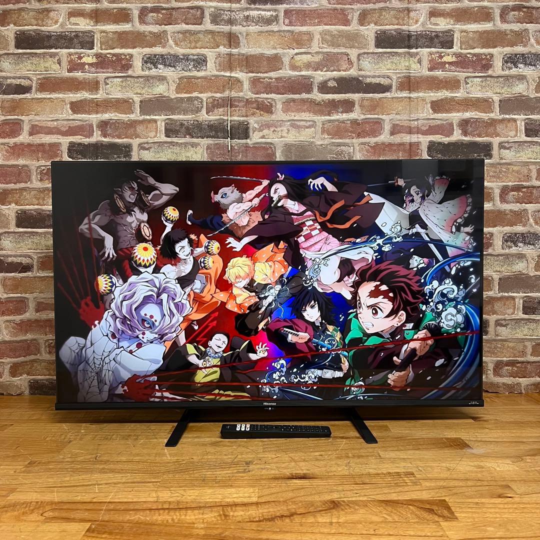 ハイセンス 43V型 液晶テレビ 4Kチューナー内蔵 43E6G 動画アプリ搭載