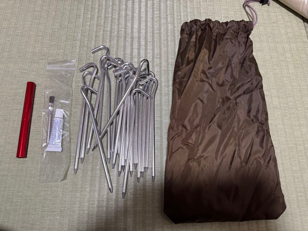 【試し張り】スノーピーク ドックドーム Pro.6 アイボリー グランドシート付