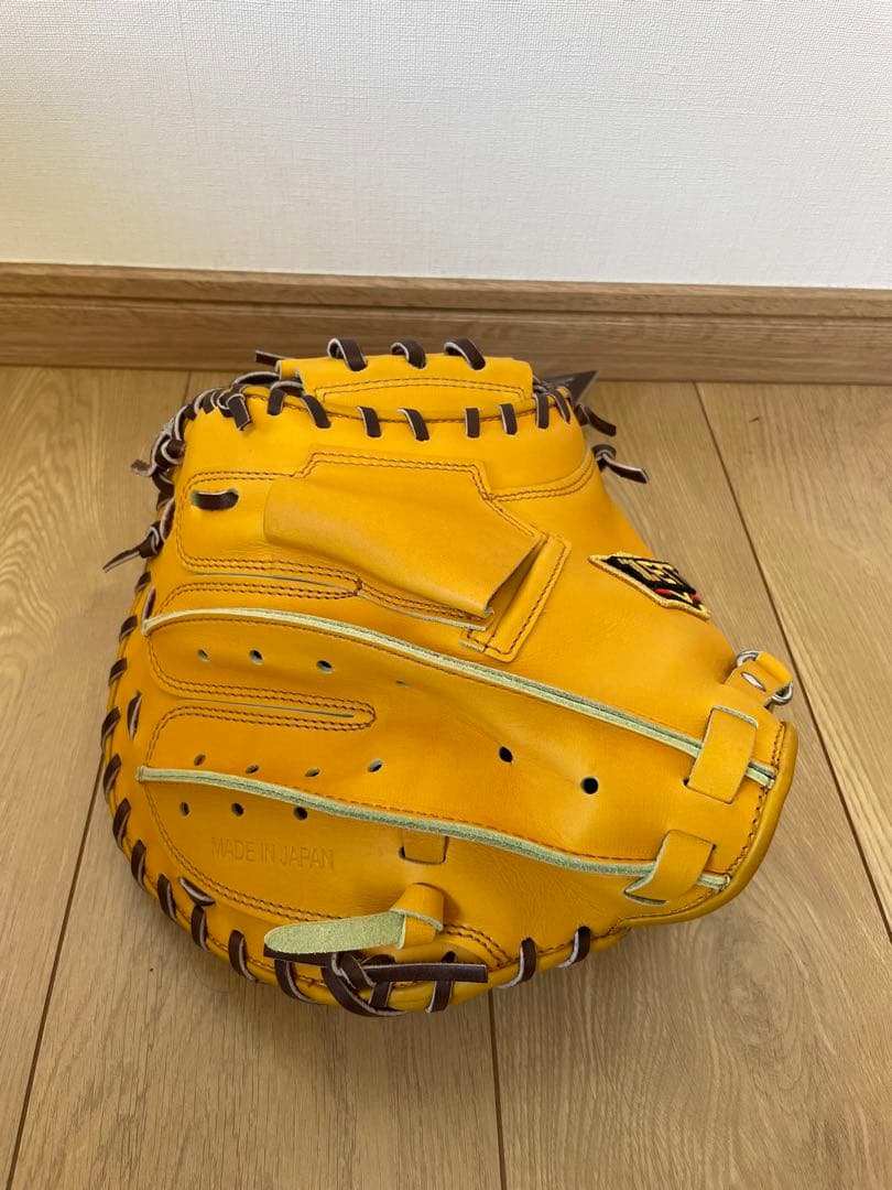 ランラン　ZETT プロステイタス 硬式捕手用ミット　小林モデル