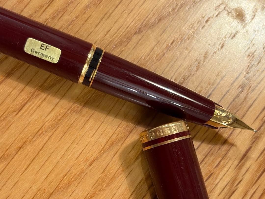 モンブラン　1990年代　ジェネレーション　14k ボルドー　カートリッジ付き