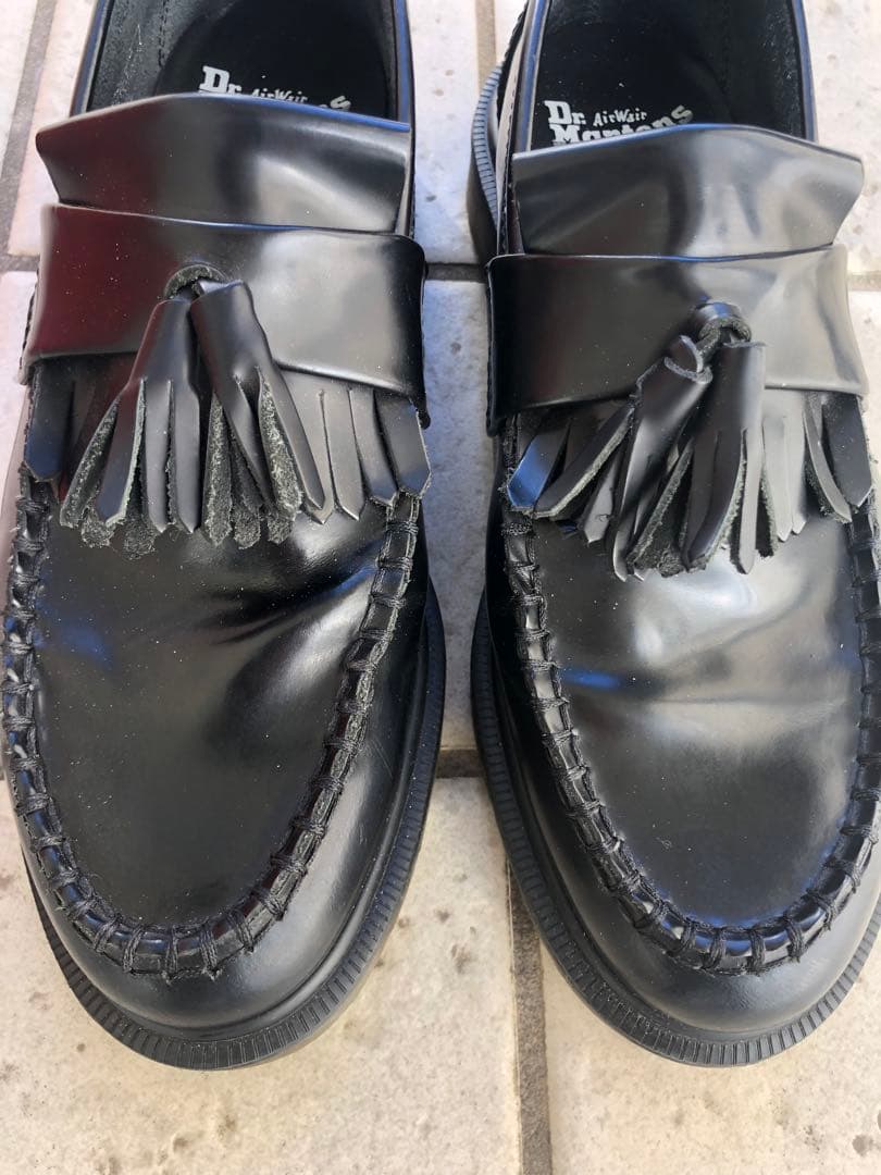 Dr. Martens ブラックADRIAN タッセルローファー　UK7