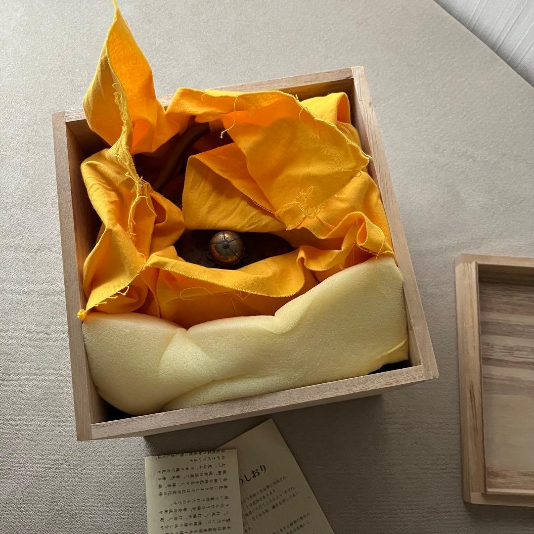 希少✨北越堂 鎚起銅器 湯沸 四代目 本間弘 やかん 薬缶 伝統的工芸品