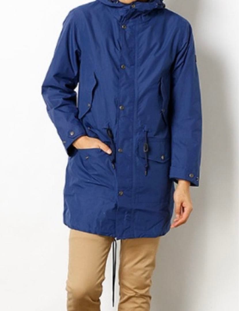 エーグル 透湿防水 MTDフィッシュテイルコート　モッズコート　Sサイズ