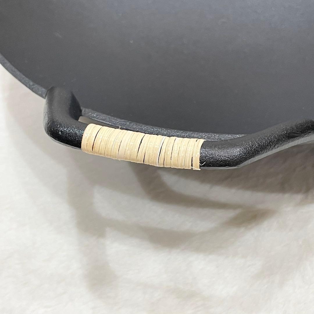 新品　未使用　岩鋳　南部鉄器　盛栄堂　中華鍋　32cm