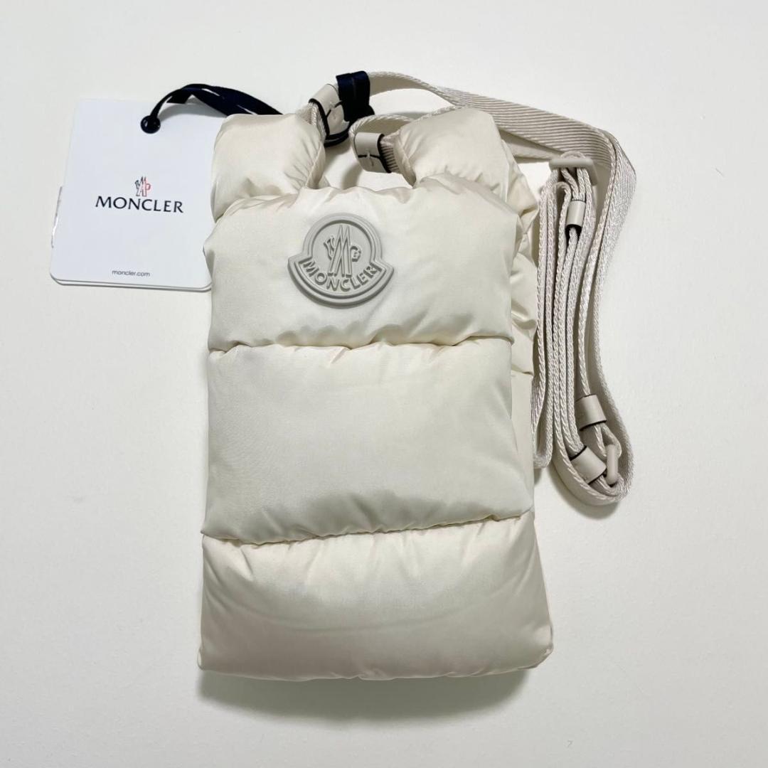 モンクレール ショルダーバッグ キルティング レディース ホワイト 新品未使用
