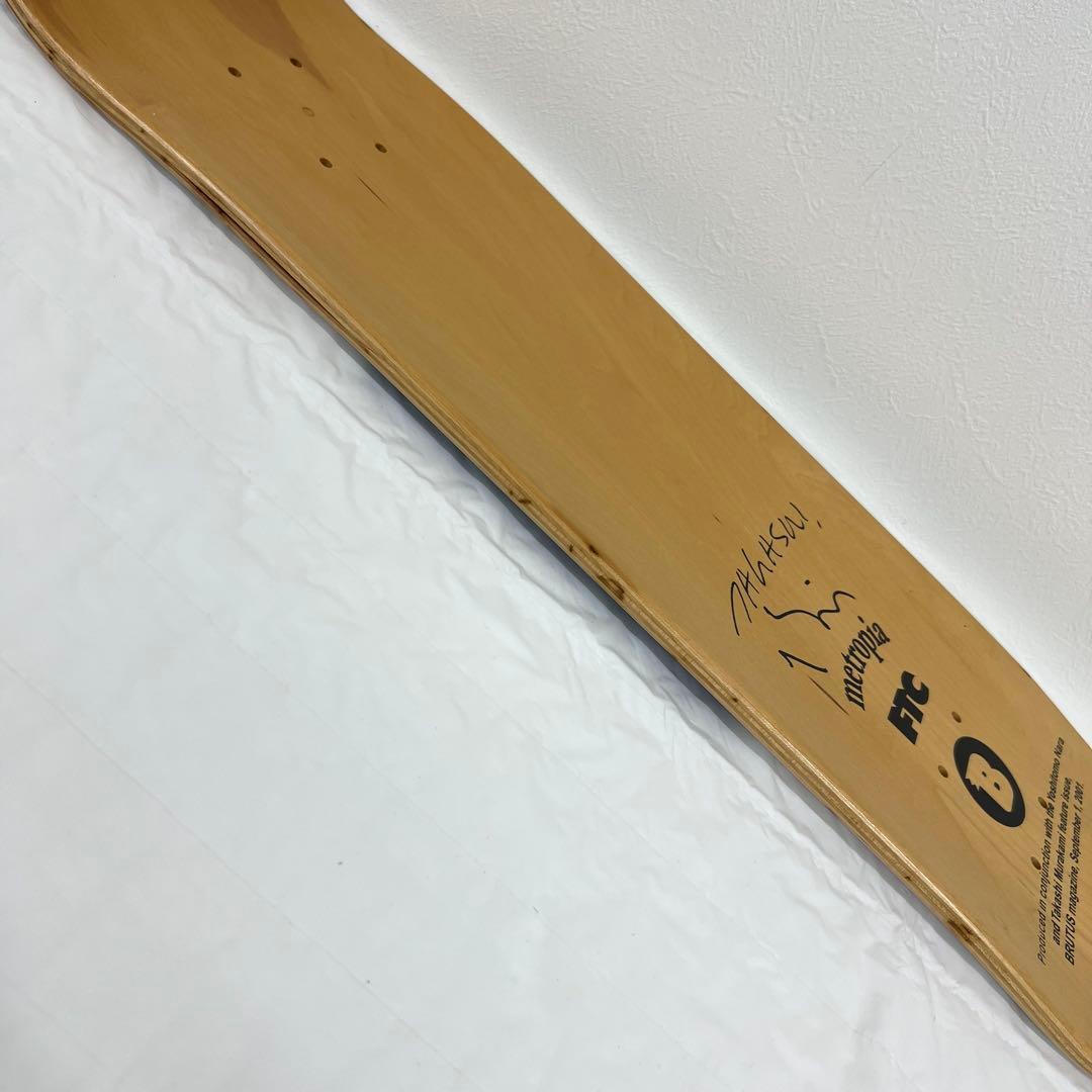 【りるかめ】奈良美智 村上隆 スケートデッキ BRUTUS 2001