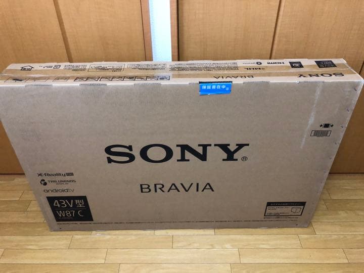 SONY BRAVIA 貴重3D対応液晶TV W870C KJ-43W870C