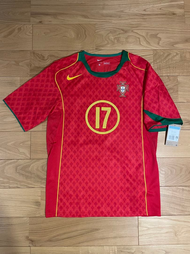 ロナウド　ポルトガル代表 2004ホーム復刻　背番号17 正規品