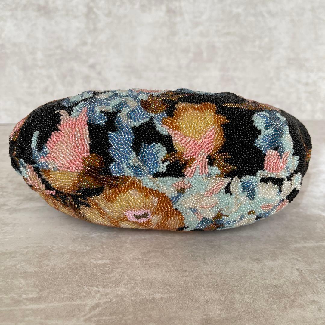 ⭐️一点物・美品⭐️総ビーズバッグ ヴィンテージ 着物 成人式 結婚式 パーティー