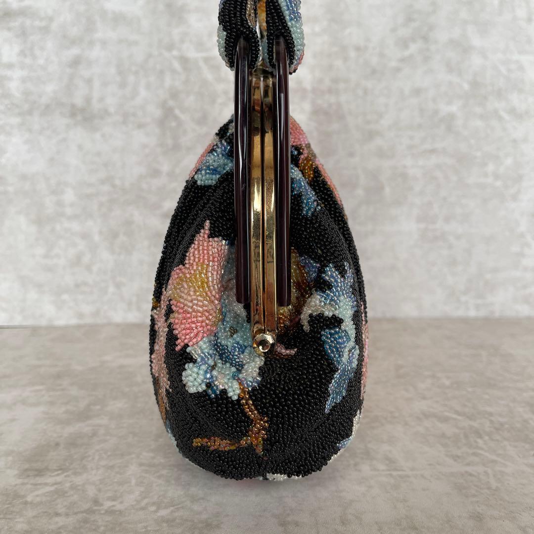 ⭐️一点物・美品⭐️総ビーズバッグ ヴィンテージ 着物 成人式 結婚式 パーティー