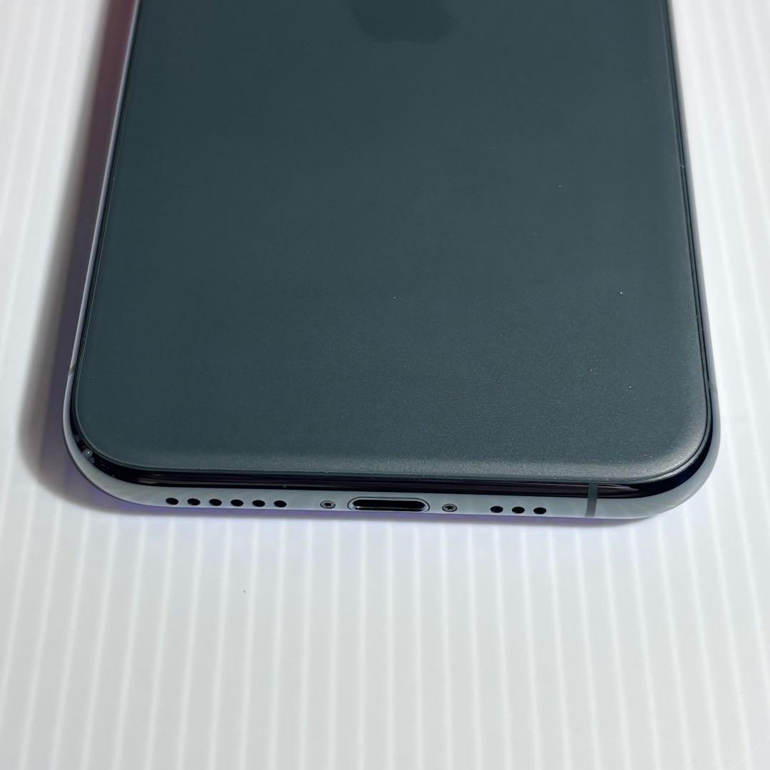 【極美品】iPhone11 Pro 64GB ミッドナイトグリーン BT94%