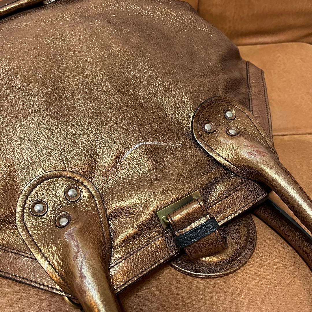 クロエ Chloé ハンドバッグ ブロンズ 7AS823