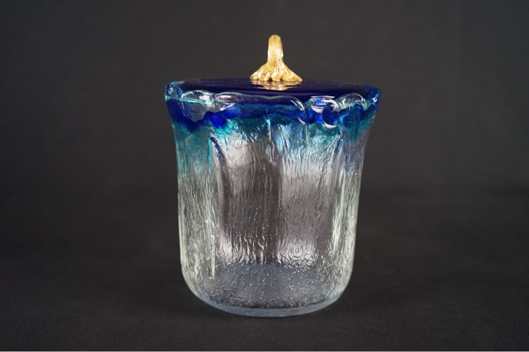 ガラス 水指 箱付 茶道具