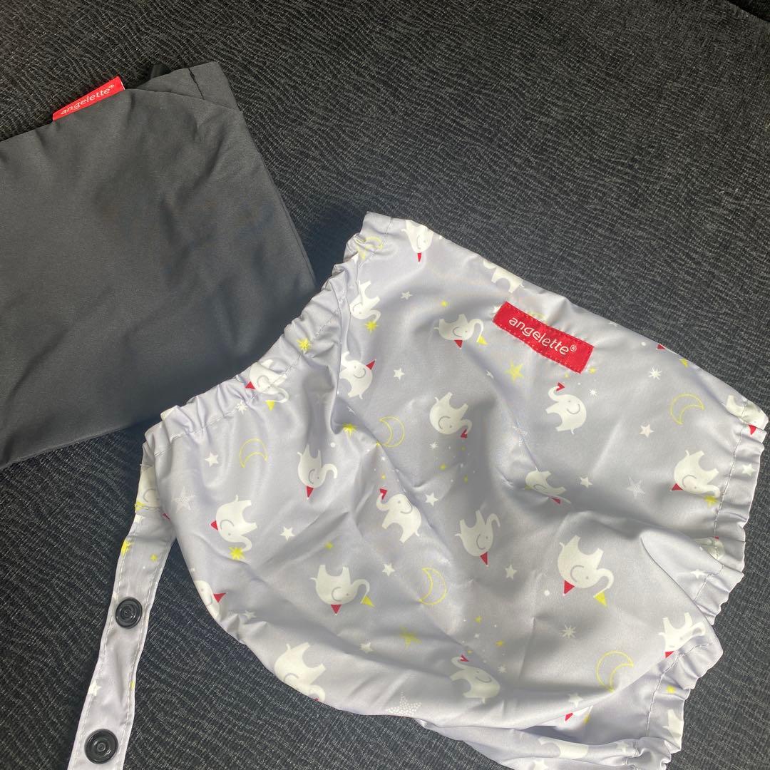 ON angelette 抱っこ紐 チャコールグレー