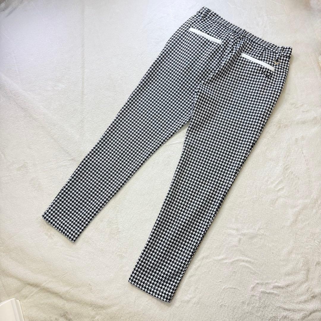 美品‼️ V12 ダンボールニット 千鳥柄 セットアップ ゴルフウェア L