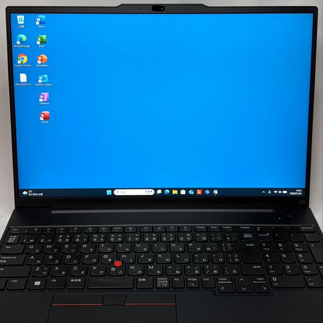 美品 ThinkPad E16 Gen1 Ryzen 7 16GB 512GB