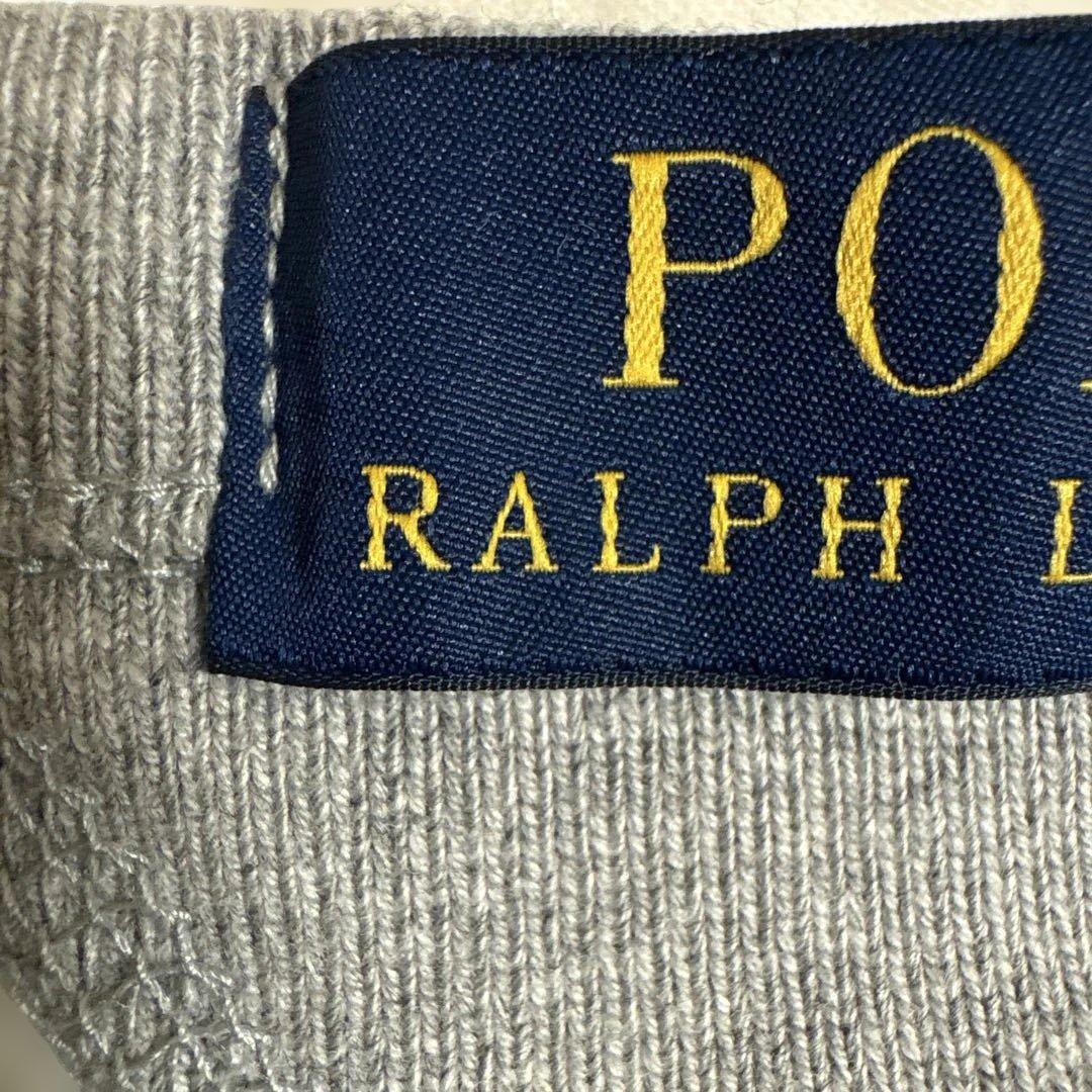 新品未使用！ラルフローレン スウェット　グレー　メンズ　USＬサイズ　ロゴ