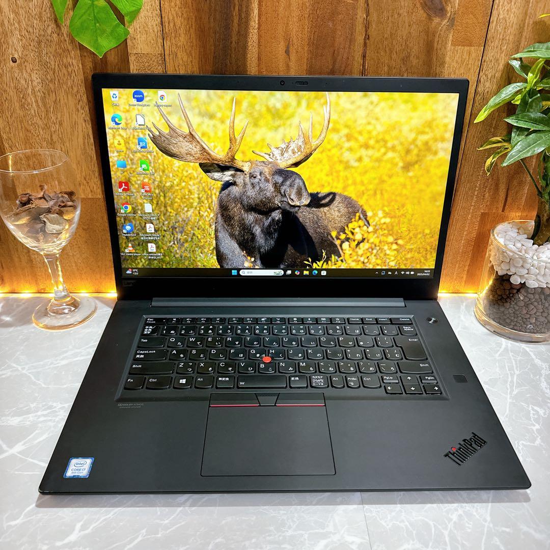 最高峰i7‼️ThinkPad P1☘NVIDIA製GPU搭載☘人気ノートパソコン