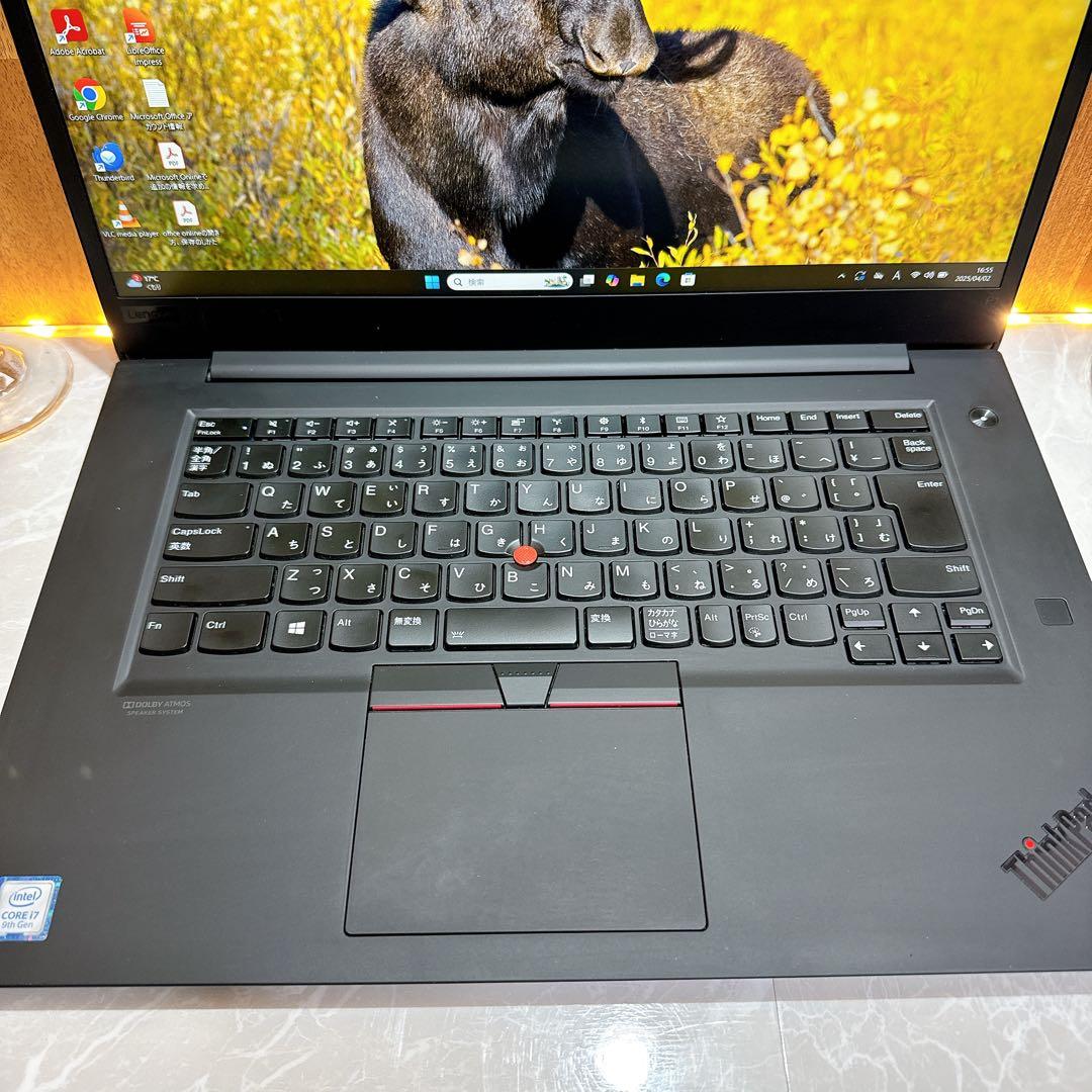 最高峰i7‼️ThinkPad P1☘NVIDIA製GPU搭載☘人気ノートパソコン