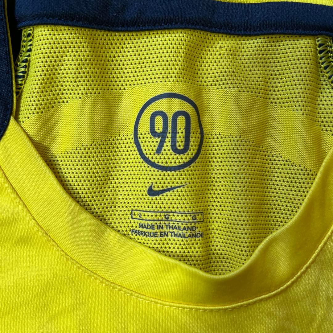 ⭐︎希少⭐︎ 【L】NIKE トータル90 インテル　レプリカユニフォーム　イエロー
