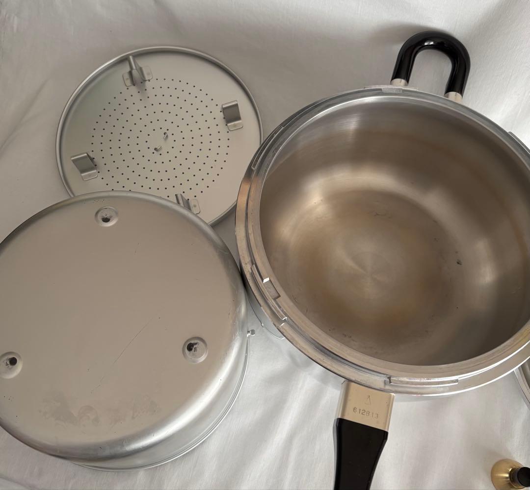 平和圧力鍋マジックブラウンMB-623 magic Brown 取扱説明書付き