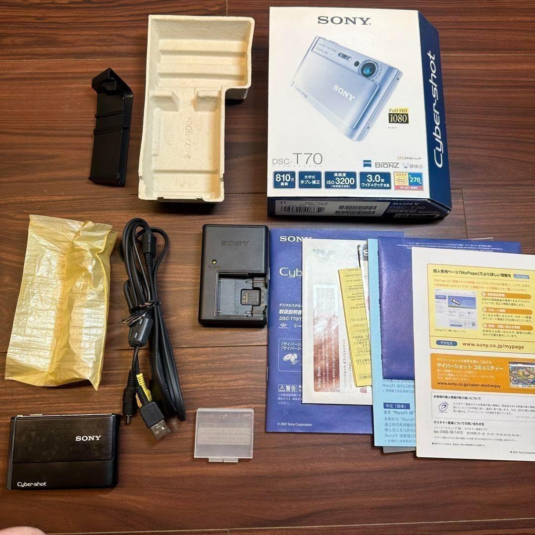 SONY Cybershot DSC-T70 デジカメ 2749