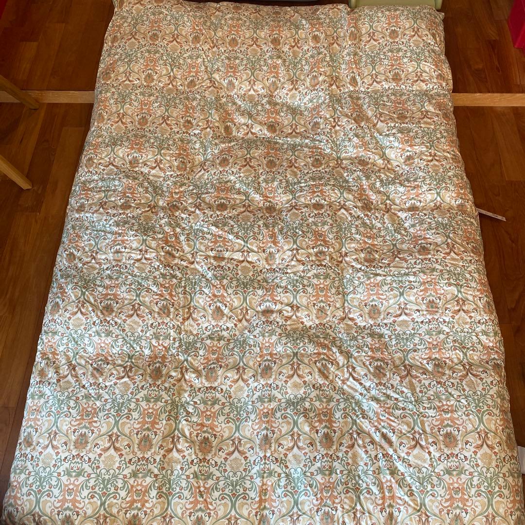 未使用！定価12万！グースダウン 羽毛掛け布団 厚掛 日本製 シングル