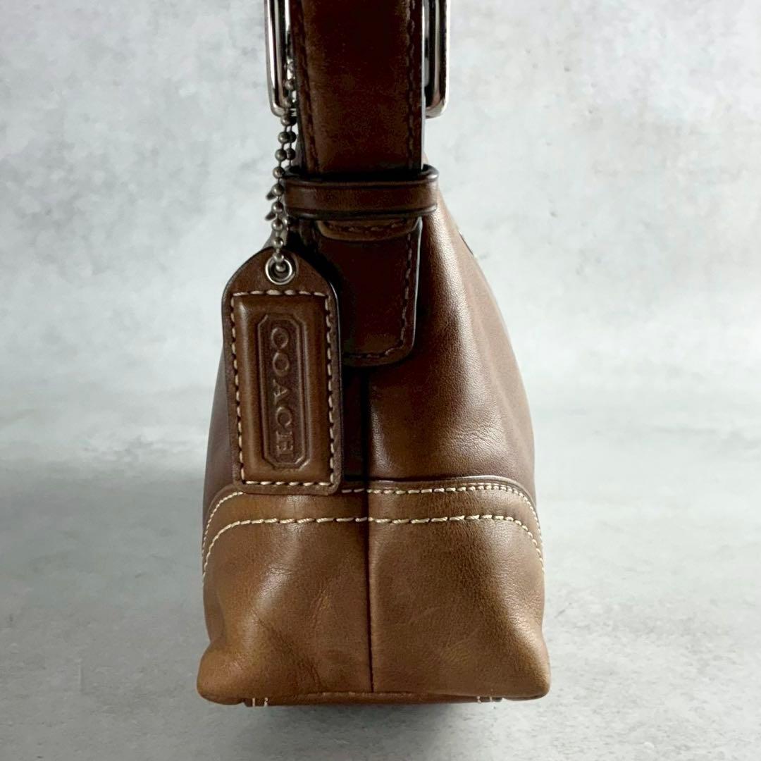 ✨美品✨コーチ　ハンドバッグ　ワンショルダーバッグ　レザー　ブラウン