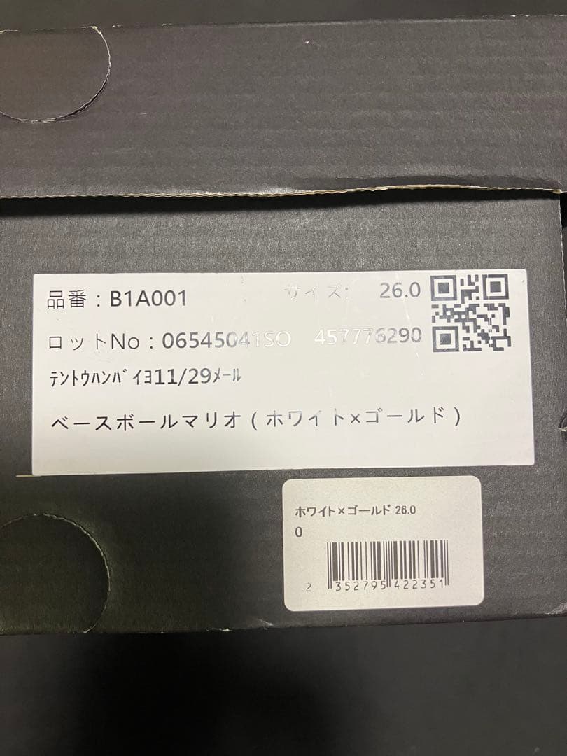 【美品】アシックス GOLDSTAGE オーダーポイントスパイク 26.0cm