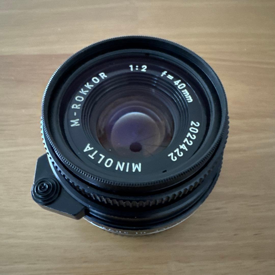 MINOLTA Mロッコール　M40mm F2 (CL用)