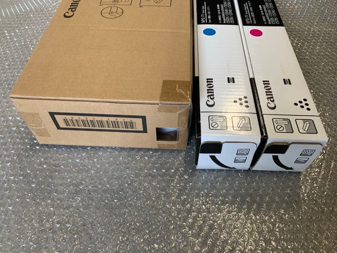 NPG-71 マゼンタ・シアン トナー 各1本＋廃トナーBOX