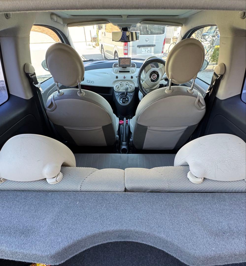 早いもの勝ち★FIAT 500ホワイトガラスルーフ車検R8年9月 乗って帰れます