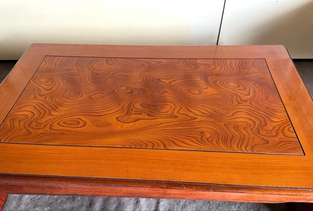 木製座卓 こたつ　茶色 シンプルデザイン