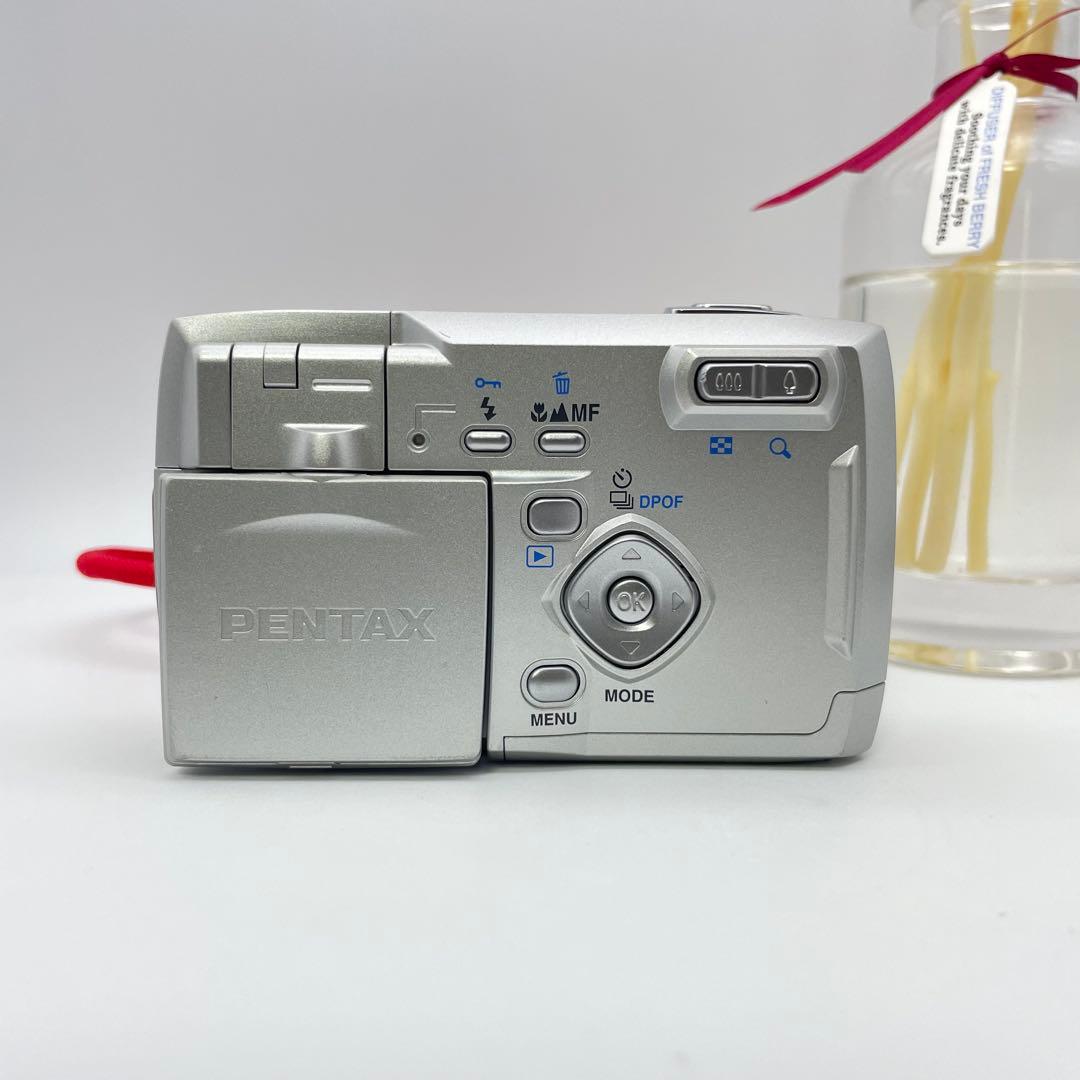 スマホ転送OK✨PENTAX Optio 33L✨動作確認済 単三電池 自撮OK