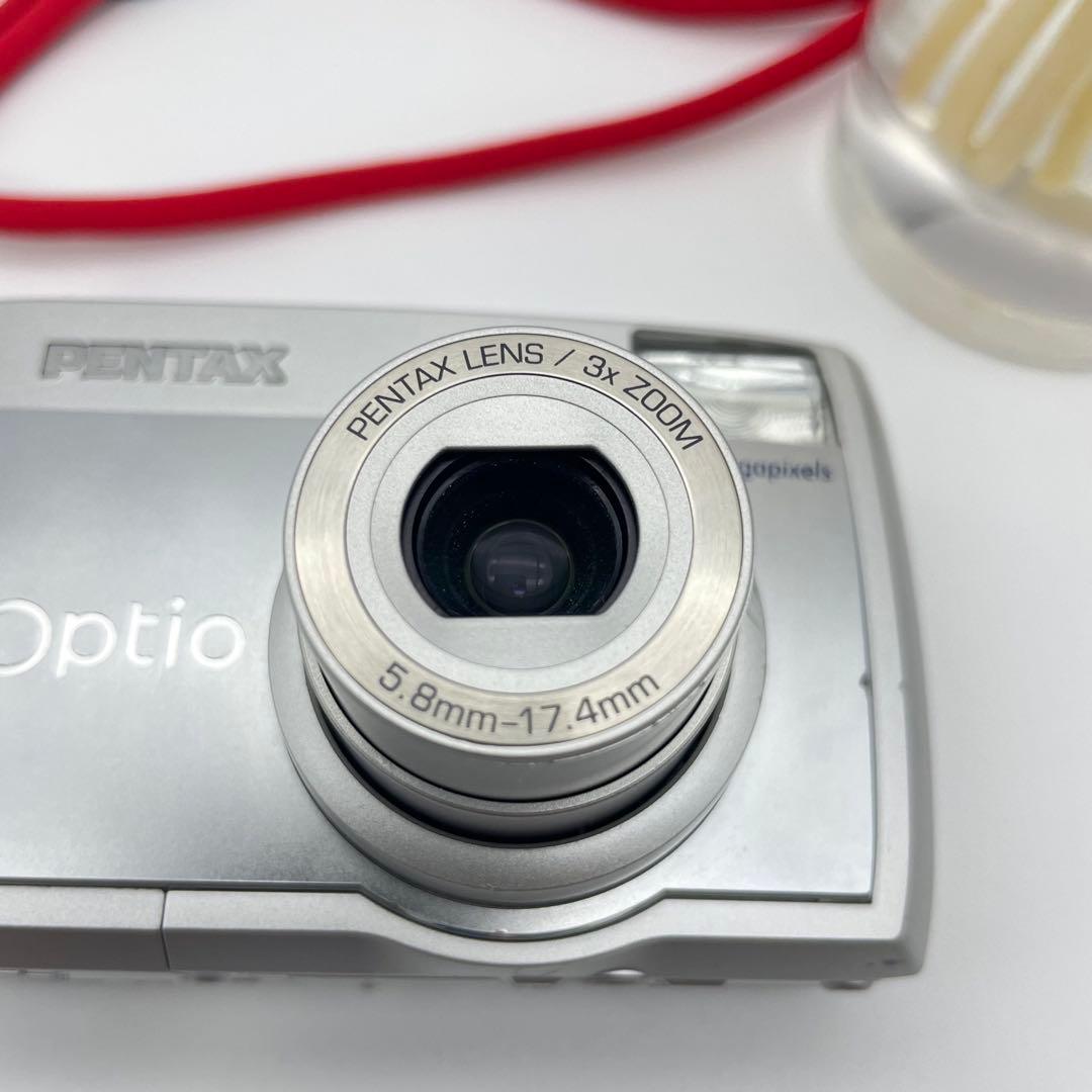 スマホ転送OK✨PENTAX Optio 33L✨動作確認済 単三電池 自撮OK