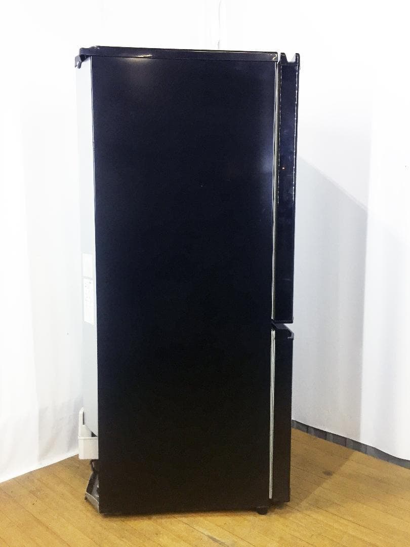 送料無料★2015◆中古★三菱　ラウンドカット　２ドア冷蔵庫　MR-P15Y