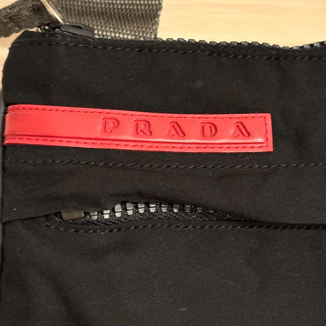 PRADA プラダスポーツ サコッシュ ショルダーバッグ ブラック 斜め掛け