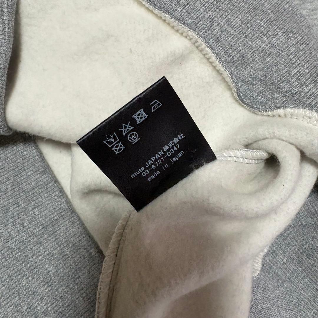 ⭐️新品未使用　ムータマリン　モックネックスウェット グレー　サイズ７