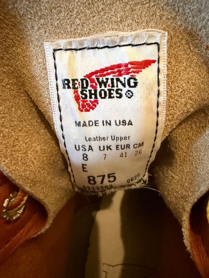 レッドウィング　REDWING 875 アイリッシュセッター　120周年刻印