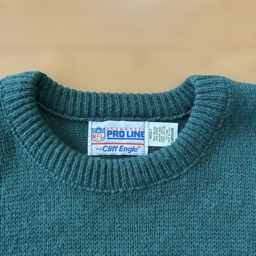 希少80s USA製NFLオフィシャル PACKERSニットセーター 好デザイン
