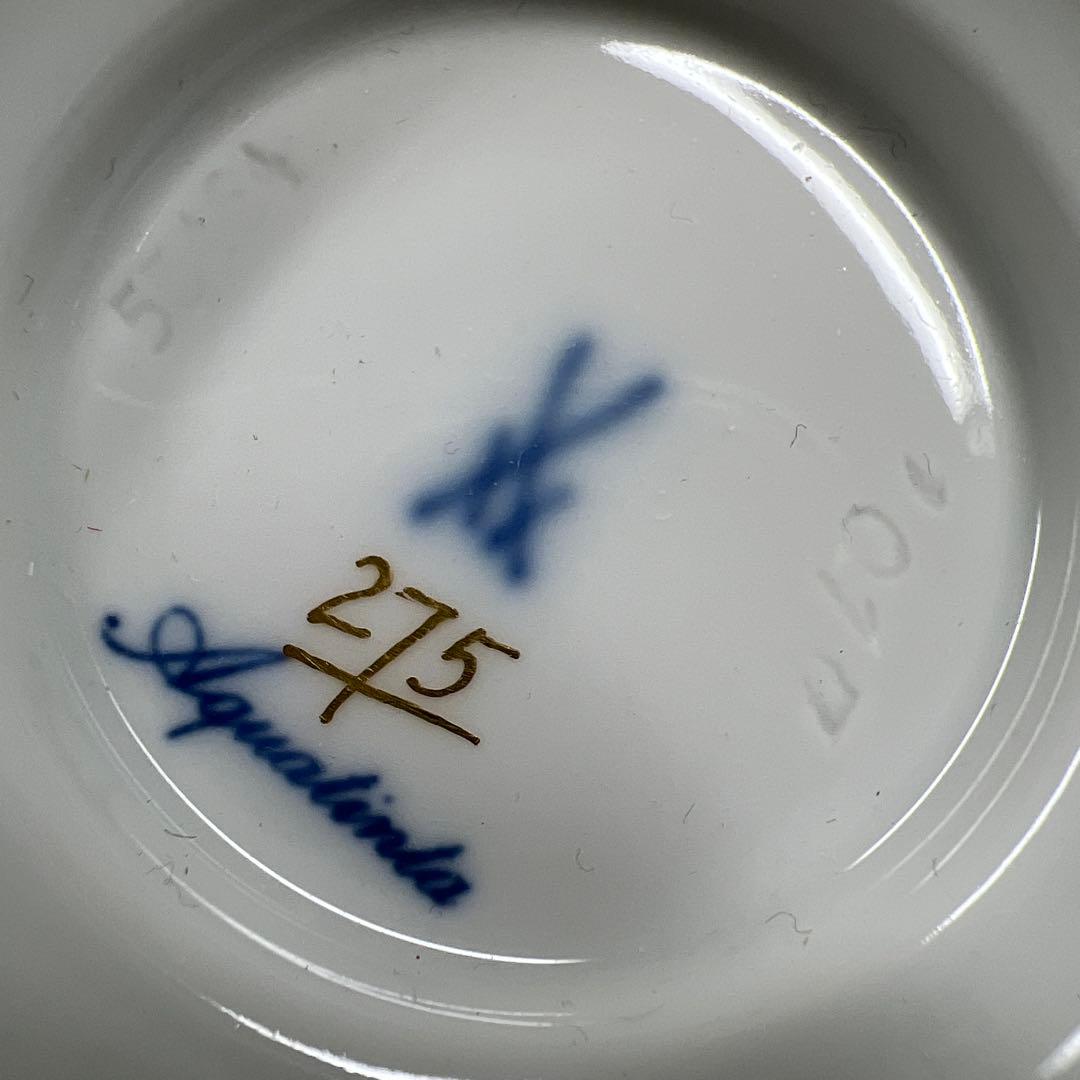 マイセン　カップ6点セット　共箱　高さ約8㎝　東Y7-0717③