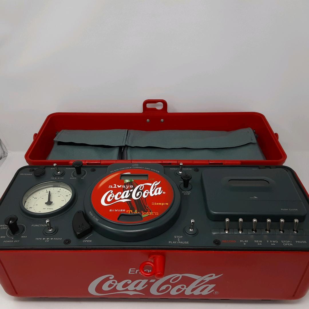 【非売品】【激レア】コカ・コーラCDラジカセ　21-168