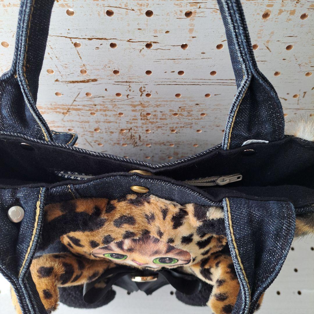 C*t様 コヤンイサムチョン　リトルサンダー　デニムリメイクトートバッグ