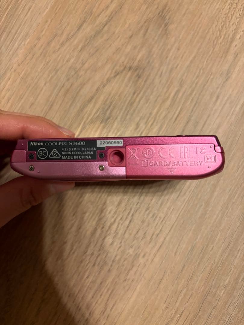 Nikon COOLPIX S3600 ピンク