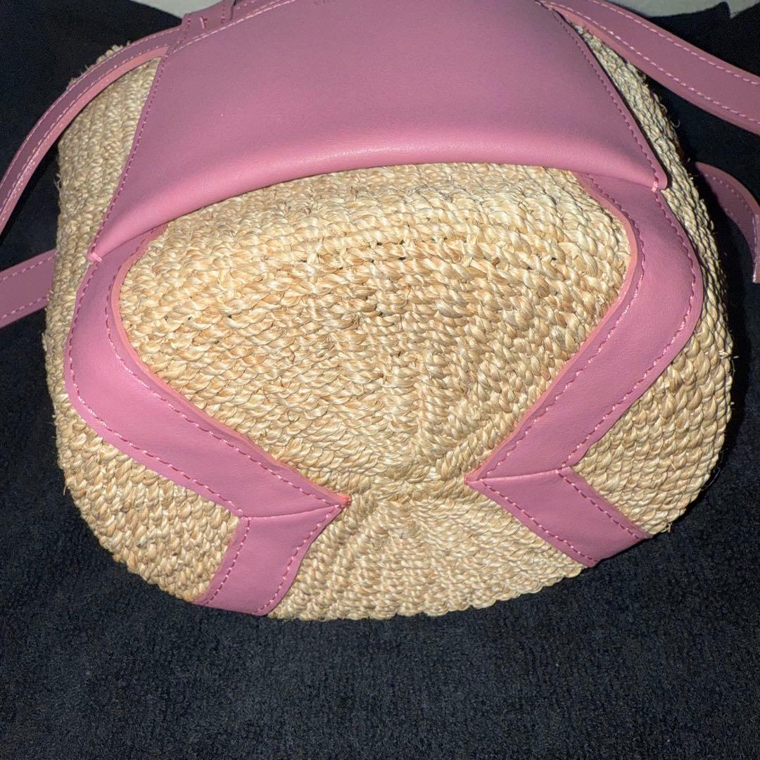 M*i様 VIOLAd'ORO ヴィオラドーロ かごバッグ ピンク