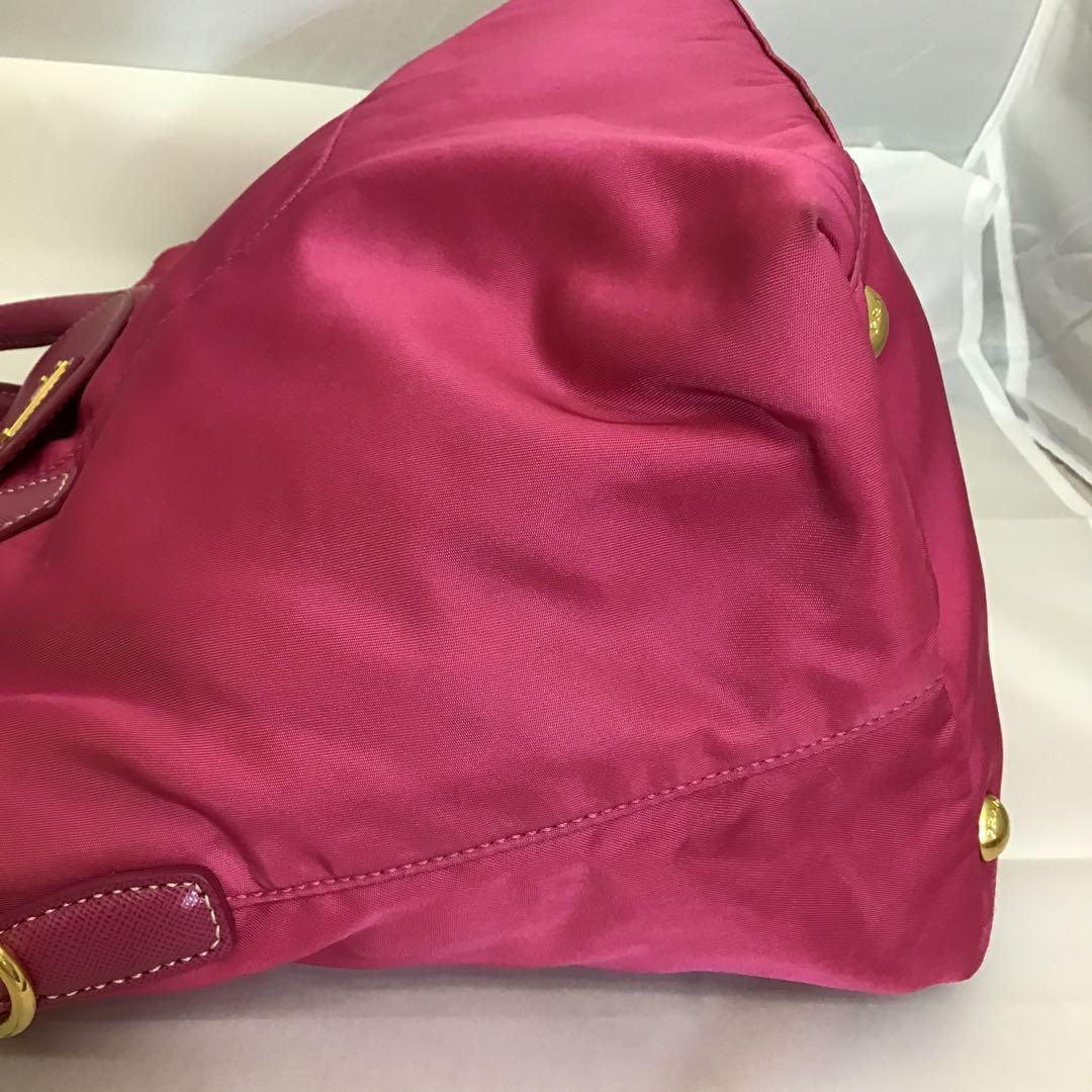 ❣️プラダ❣️2wayショルダーバッグ　ナイロンサフィアーノ　BN2106 ピンク